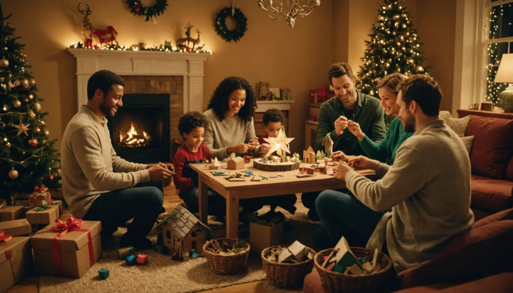bricolage noël crèche