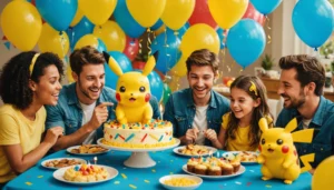 deco anniversaire pikachu